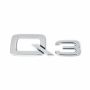Audi Q3 (8U) embleem - chroom
