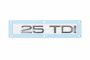 Audi A3 (8V), A4 (B9/8W) embleem - chroom