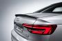 Audi A4 (B9) spoiler - carboon
