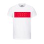 Audi T-shirt (wit, ringen) – maat S