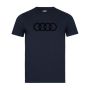 Audi T-shirt (donkerblauw) – maat 3XL