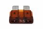 Originele platte zekering 19/2x5 (7,5A -bruin-)