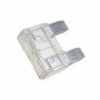 Originele platte zekering 29/2x8 (80A -wit-)