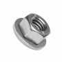 Originele zeskantmoer met ring (M6)