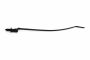 Originele kabelbinder met houder voor boring/materiaaldikte: (zwart 5,1X200 6,5/0,6-6,0)
