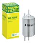 Mann-Filter brandstoffilter met drukregelaar - Audi A4 (B6/B7) (1.8T benzine)