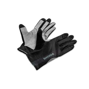Škoda fiets handschoenen (zwart, grijs)