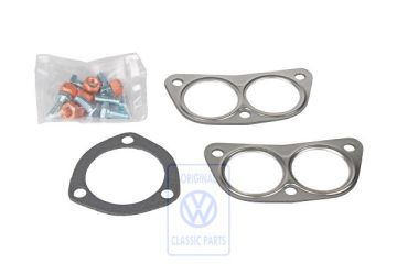 Volkswagen Transporter T3 bevestigingsset demper en eindpijp