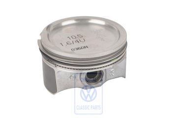 Volkswagen complete zuiger 76,46 mm maatgroep 1 - benzine