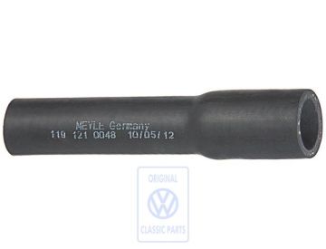 Volkswagen waterslang waterpomp naar waterpijp (JB, GH, EM)