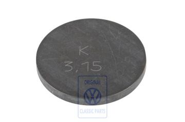 Volkswagen stelplaatje 3,15 mm