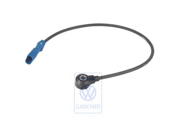 Volkswagen Passat B5 (3B) klopsensor met kabelset 540 mm - blauw (AWT, ALT)