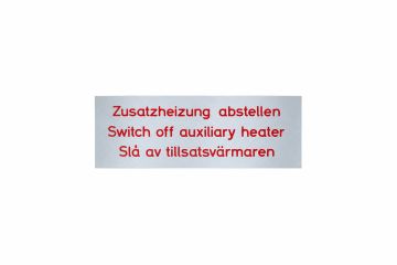 Originele standkachel sticker