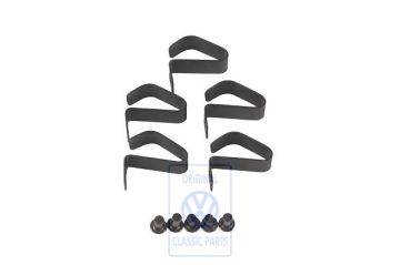 Volkswagen Transporter T2 set wieldopklemmen en klinknagels - vijfgaatsvelg
