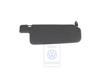 Volkswagen Golf 1 (17) zonneklep zonder spiegel - rechts, zwart, rechtsgestuurd