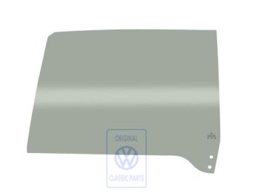 Volkswagen Golf 1 (17) deurruit links - groen,