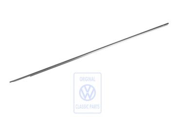 Volkswagen Golf 1 (17) raamschachtlijst - rechtsachter, verchroomd