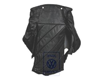 Volkswagen Golf 1 (17) rugleuningbekleding leer - voor, zwart
