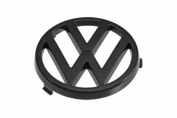 Volkswagen Golf 2 (1G), Jetta (A2), Polo 2 (Type 86C) logo - satijnzwart