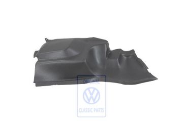 Volkswagen bagageruimtebekleding - rechts, zwart