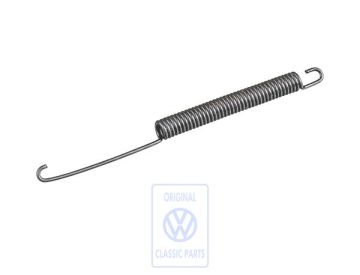 Volkswagen trekveer trommelrem - boven