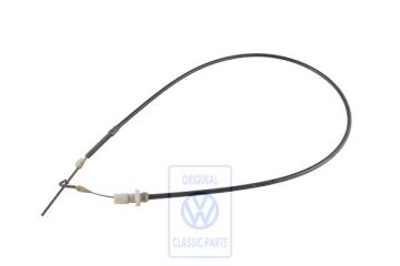Volkswagen gaskabel gaspedaal 1077 mm - wit gemarkeerd