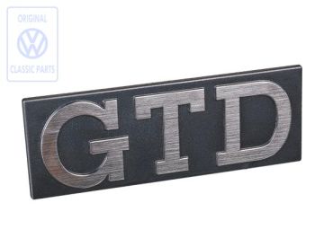 Volkswagen embleem GTD