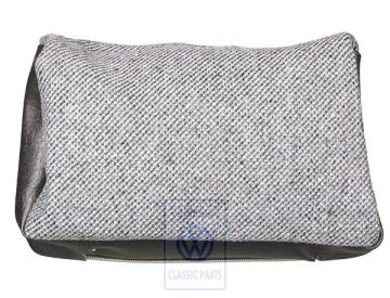 Volkswagen hoofdsteunbekleding - grijs/zwart stof/kunstleer