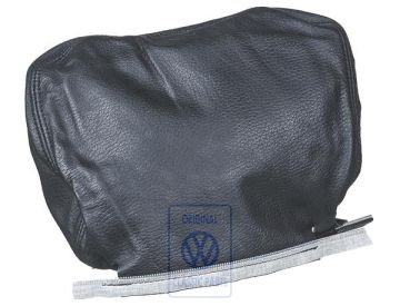 Volkswagen hoofdsteunbekleding - zwart leer