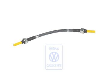 Volkswagen Transporter T2 bobinekabel naar stroomverdeler - schroefaansluiting