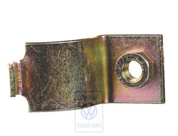 Volkswagen klem voorste stabilisatorrubber - binnen