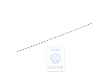 Volkswagen remleiding geflensd - rechtsvoor, 1500 mm
