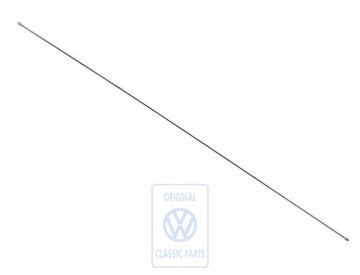 Volkswagen remleiding geflensd - 1600 mm
