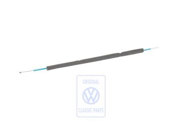 Volkswagen temperatuurregelklepkabel 605 mm - blauw