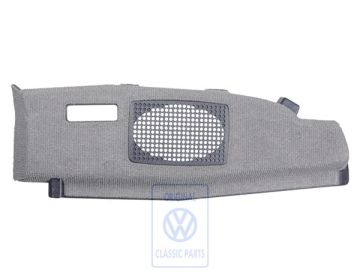 Volkswagen steun bagageruimteafdekking - rechts, leisteengrijs