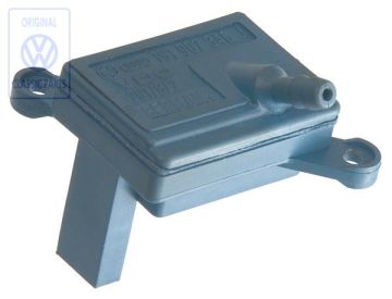 Volkswagen huis vacuümsensor 2 bar (PG) - blauw