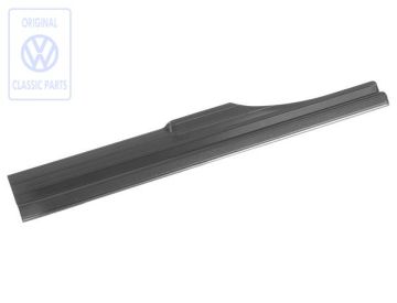Volkswagen instaplijst - linksachter, zwart, vierdeurs