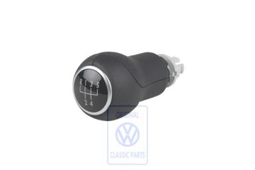 Volkswagen New Beetle (9C) leren schakelpookknop - zwart
