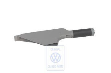 Volkswagen New Beetle (9C) handremgreep met bekleding - zwart/flanelgrijs
