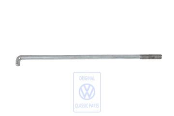 Volkswagen New Beetle (9C) bedieningsstang achterklepslot