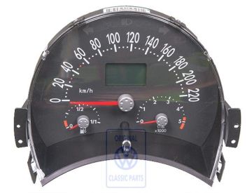 Volkswagen New Beetle (9C) instrumentenpaneel 220 km/h, diesel, automaat