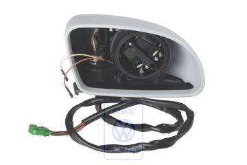 Volkswagen New Beetle (9C) buitenspiegelhouder met verstelmotor - rechts, gegrond
