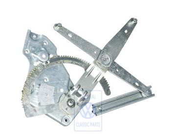 Volkswagen Golf 3 (1H) raammechanisme zonder motor - rechtsachter,