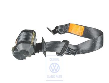 Volkswagen Golf 3 (1H) driepuntsgordel - achter, beide zijden, satijnzwart