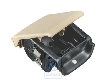 Volkswagen Golf 3 (1H) asbak - middenachter, lichtbeige