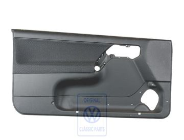 Volkswagen Golf 3 (1H) deurbekleding - links, zwarte stof