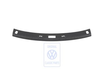 Volkswagen Golf 3 (1H) voorruitframebekleding boven - satijnzwart