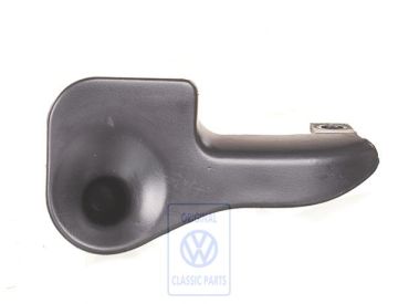 Volkswagen Golf 3 (1H) opname cabriokapsluiting - linksvoor, satijnzwart