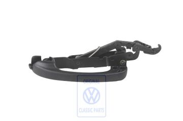 Volkswagen Golf 3 (1H) bovendeel cabriokapsluiting - links, rallyzwart