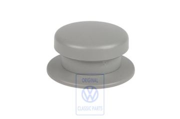 Volkswagen Golf 3 (1H) drukknop bovendeel - flanelgrijs